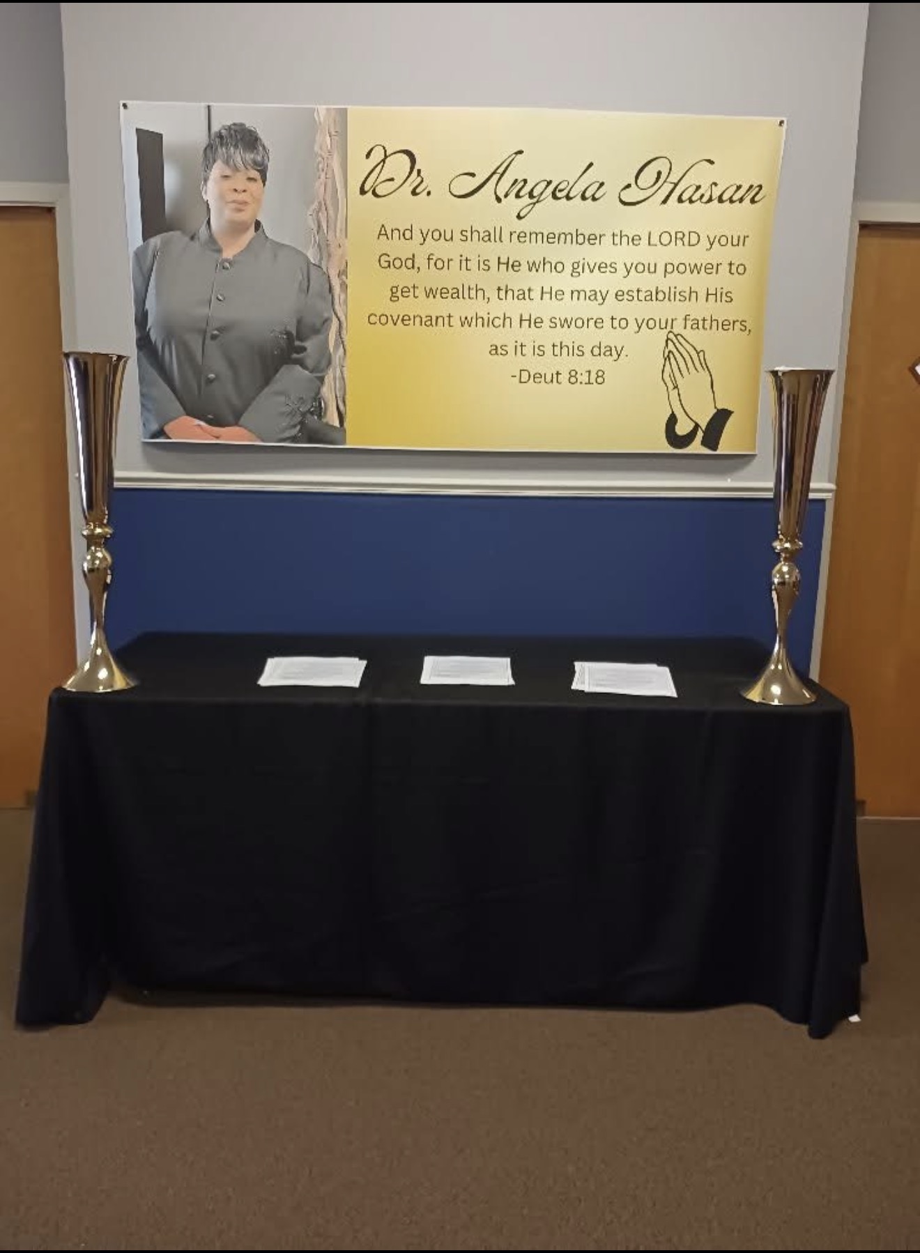 Dr. Angela Hasan — Ministry